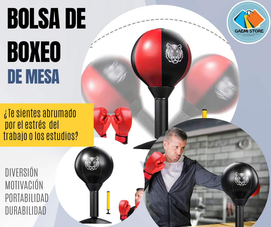 Bola de boxeo de mesa